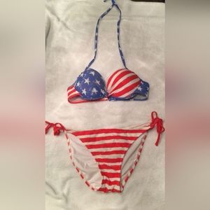 American Flag swim suit
